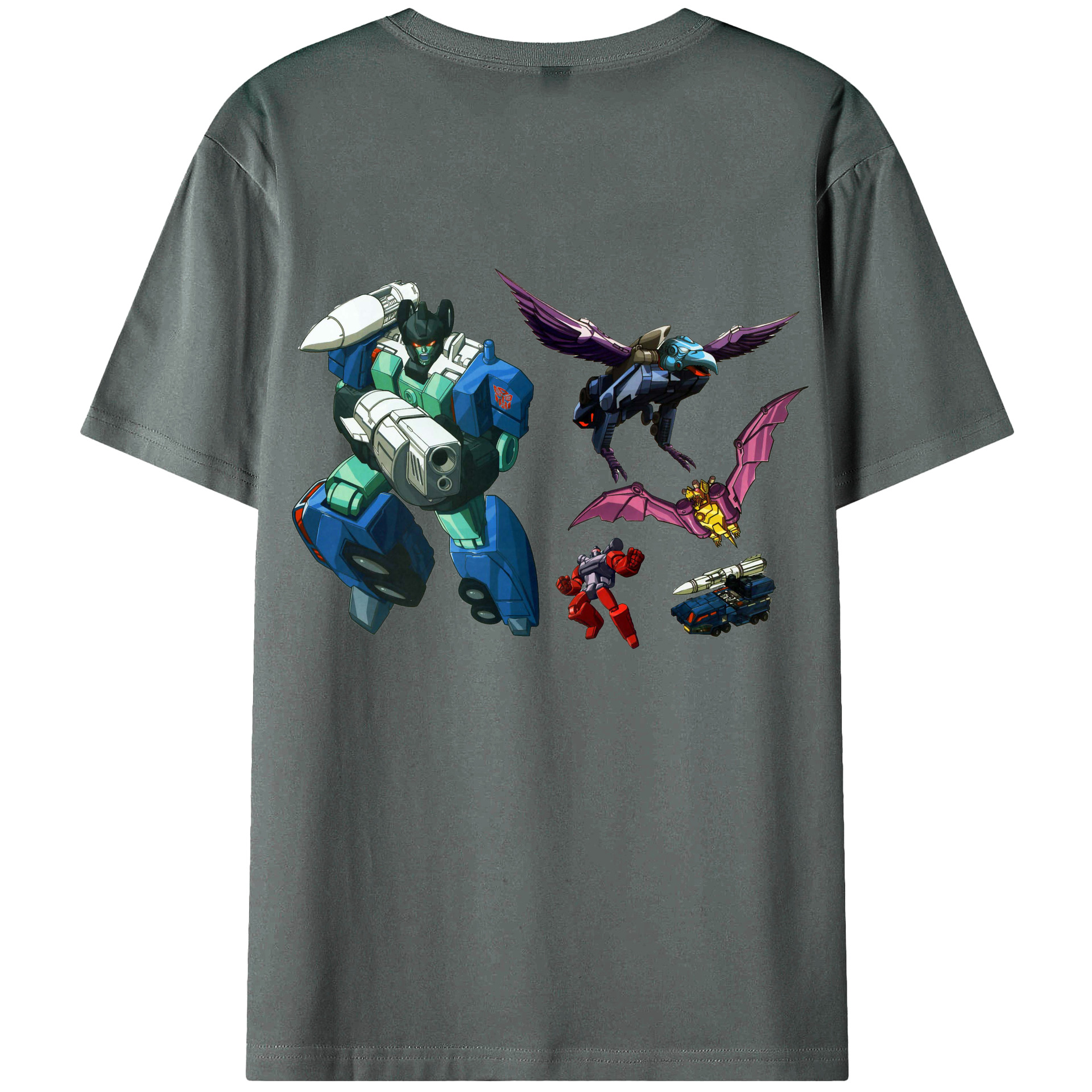 （画像用）  綿100％ メンズ半袖Tシャツ（バックプリント） 通気性